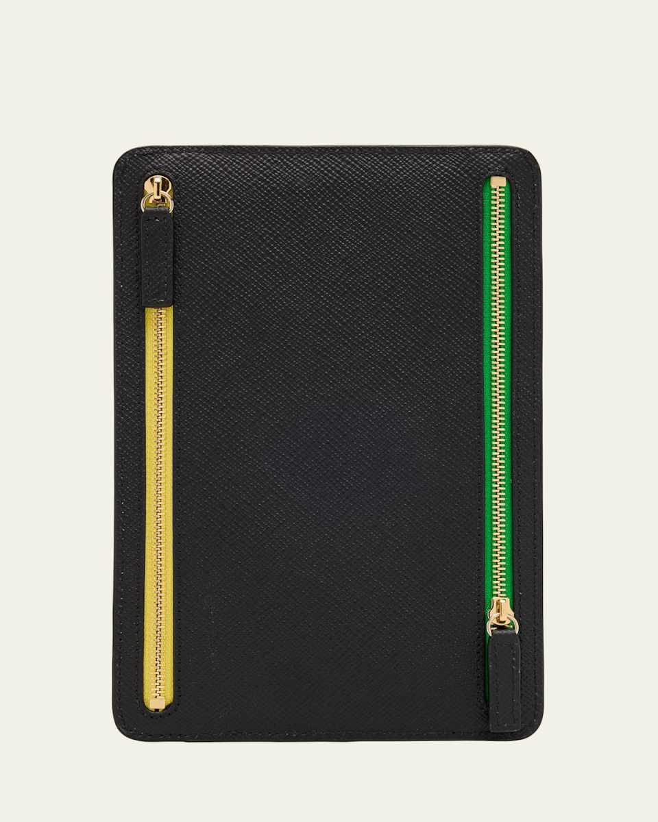 Leather Multi-Zip Case